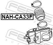Tuyauterie FEBEST NAH-CA33