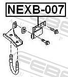 Kit de montagem, linha de escape FEBEST ref. NEXB-007