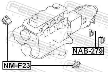 Soporte, motor FEBEST ref. NM-F23