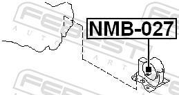 Support moteur (Silent bloc moteur) FEBEST ref. NMB-027