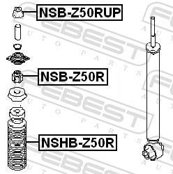 Fuelle de amortiguador FEBEST ref. NSHB-Z50R