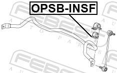 Soporte, estabilizador FEBEST ref. OPSB-INSF