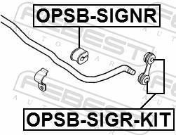 Suspension, jambe d'essieu FEBEST OPSB-SIGR-KIT