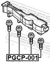 Fiche, bobine d'allumage FEBEST ref. PGCP-001