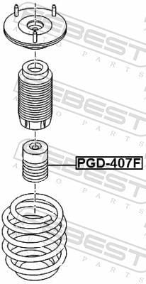 Amortiguadores FEBEST ref. PGD-407F