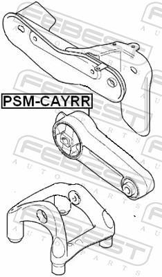 Soporte, motor FEBEST ref. PSM-CAYRR