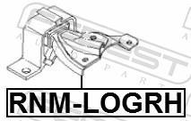 Soporte, motor FEBEST ref. RNM-LOGRH
