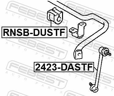 Suspension, stabilisateur FEBEST ref. RNSB-DUSTF