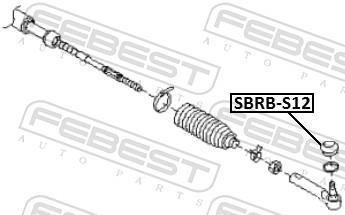 Kit de réparation, rotule de barre de connexion FEBEST ref. SBRB-S12