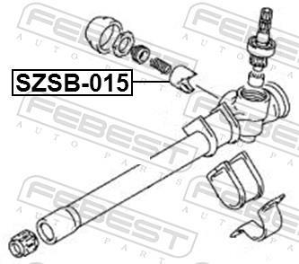 Kit de réparation, crémaillère de direction FEBEST ref. SZSB-015