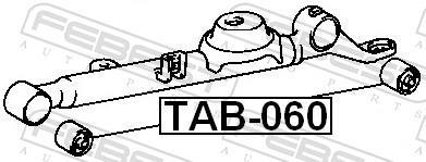 Suspensão, braço oscilante FEBEST ref. TAB-060