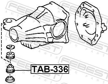 Cojinetes, diferencial FEBEST ref. TAB-336