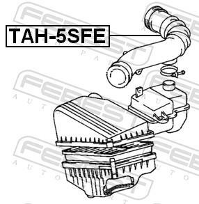 Tubagem do ar comprimido FEBEST ref. TAH-5SFE