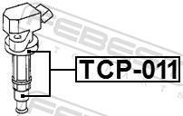 Fiche, bobine d'allumage FEBEST ref. TCP-011