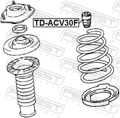 Amortiguadores FEBEST ref. TD-ACV30F