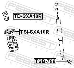 Amortisseurs FEBEST ref. TD-SXA10R