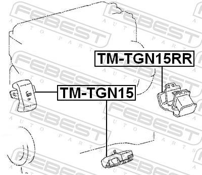 Suporte do motor FEBEST TM-TGN15RR