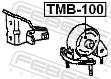 Support moteur (Silent bloc moteur) FEBEST TMB-100