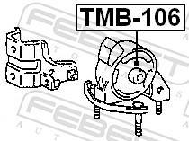 Support moteur (Silent bloc moteur) FEBEST TMB-106