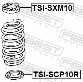 Caja de muelle FEBEST ref. TSI-SCP10R