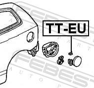 Tapa, depósito de combustible (Tapon depósito de combustible) FEBEST ref. TT-EU