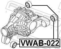 Cojinetes, diferencial FEBEST ref. VWAB-022