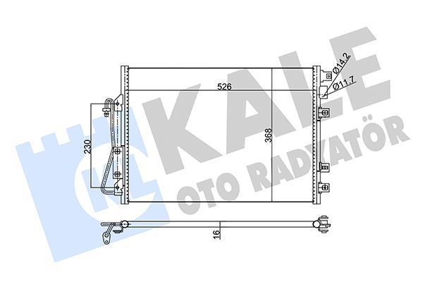 Condensador de climatização KALE ref. 342820
