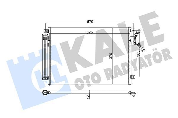 Condensador de climatização KALE ref. 345360