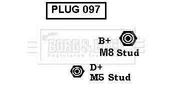 Alternador BORG & BECK BBA2087