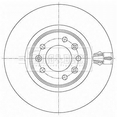 Disques de frein BORG & BECK BBD5469