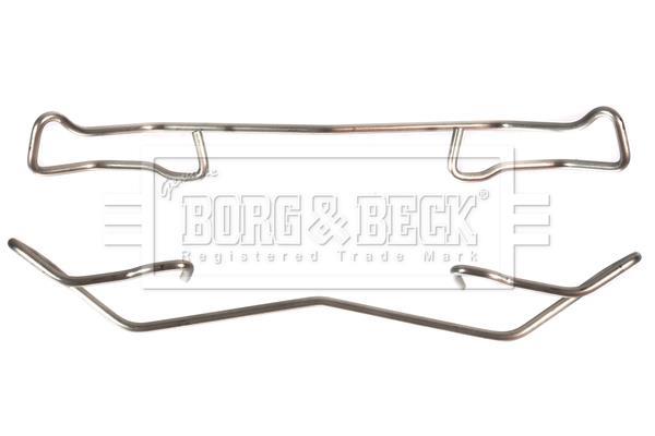 Kit d'accessoires pour plaquette de frein à disque BORG & BECK ref. BBK1039