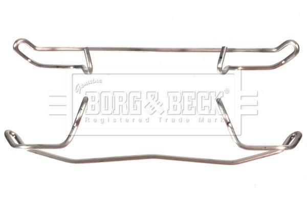Kit d'accessoires pour plaquette de frein à disque BORG & BECK ref. BBK1040