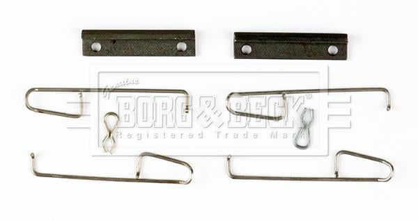 Kit d'accessoires pour plaquette de frein à disque BORG & BECK ref. BBK1119