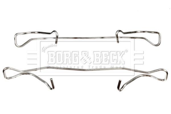 Kit d'accessoires pour plaquette de frein à disque BORG & BECK ref. BBK1180