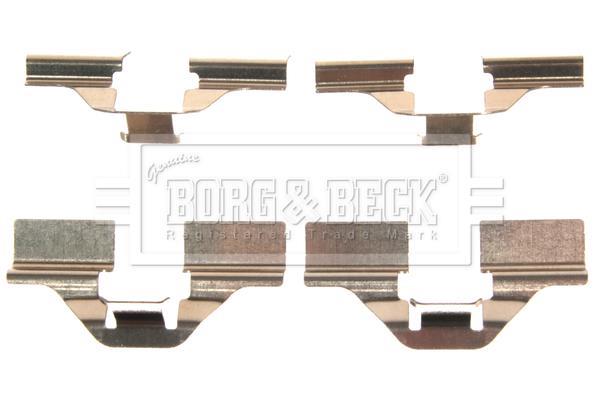 Kit d'accessoires pour plaquette de frein à disque BORG & BECK ref. BBK1203