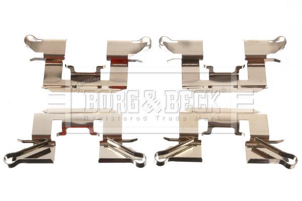 Kit d'accessoires pour plaquette de frein à disque BORG & BECK ref. BBK1212