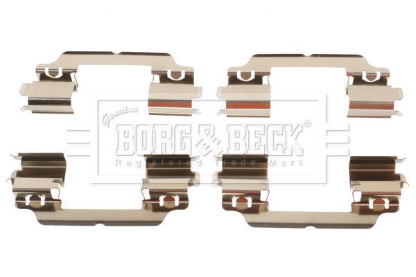 Kit d'accessoires pour plaquette de frein à disque BORG & BECK ref. BBK1217