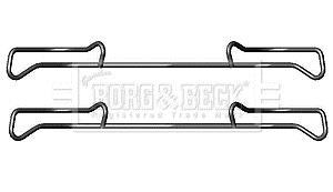 Kit d'accessoires pour plaquette de frein à disque BORG & BECK ref. BBK1219