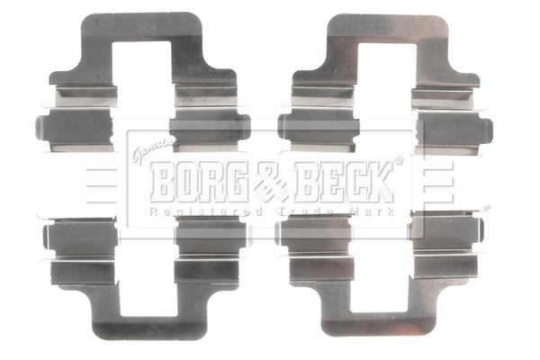Kit d'accessoires pour plaquette de frein à disque BORG & BECK ref. BBK1230