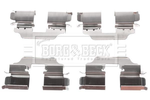 Kit d'accessoires pour plaquette de frein à disque BORG & BECK ref. BBK1258
