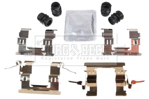 Kit d'accessoires pour plaquette de frein à disque BORG & BECK ref. BBK1361