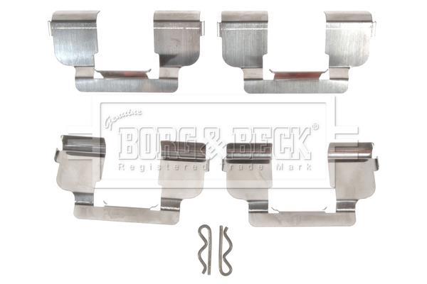 Kit d'accessoires pour plaquette de frein à disque BORG & BECK ref. BBK1478