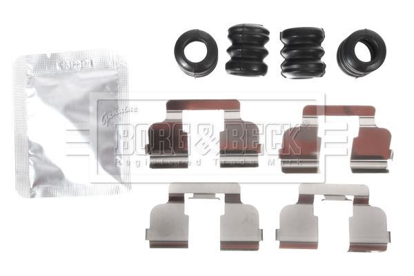 Kit d'accessoires pour plaquette de frein à disque BORG & BECK ref. BBK1515