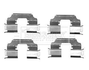 Kit d'accessoires pour plaquette de frein à disque BORG & BECK ref. BBK1548