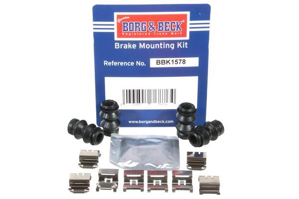 Kit acessórios de pastilhas de travão BORG & BECK ref. BBK1578