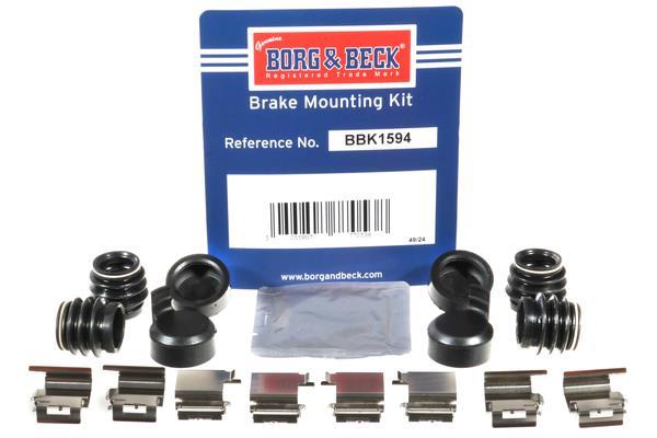 Kit d'accessoires pour plaquette de frein à disque BORG & BECK ref. BBK1594