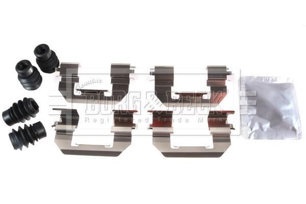 Kit d'accessoires pour plaquette de frein à disque BORG & BECK ref. BBK1610
