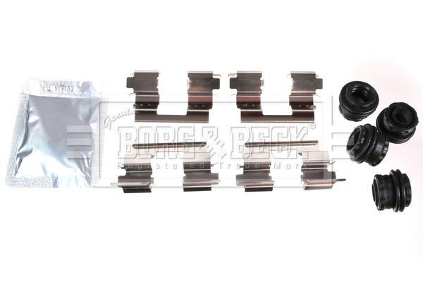Kit d'accessoires pour plaquette de frein à disque BORG & BECK ref. BBK1612