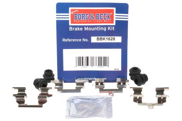 Kit d'accessoires pour plaquette de frein à disque BORG & BECK ref. BBK1628
