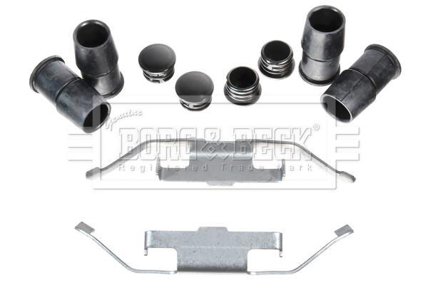 Kit d'accessoires pour plaquette de frein à disque BORG & BECK ref. BBK1630